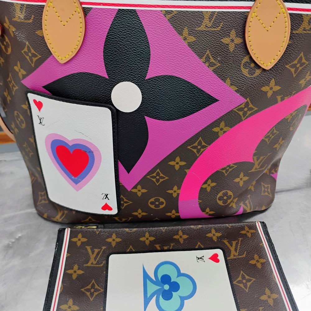 Louis Vuitton Brown and Pink Women's Bag